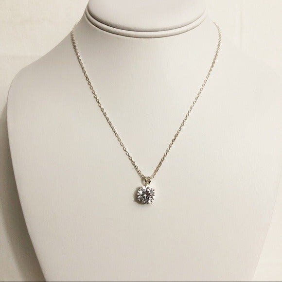 New Directions Cubic Zirconia Pendant Necklace NOC - Picture 3 of 9